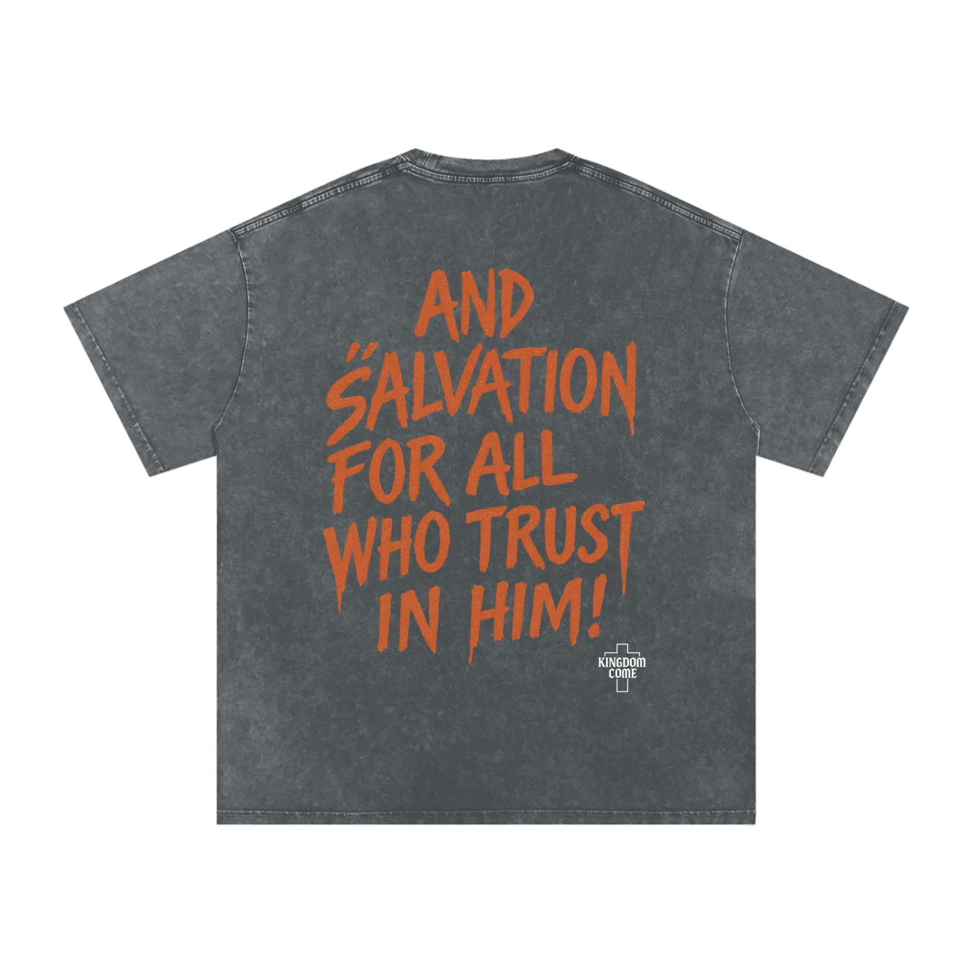 Messiah Justification Wash Oversize T-Shirt