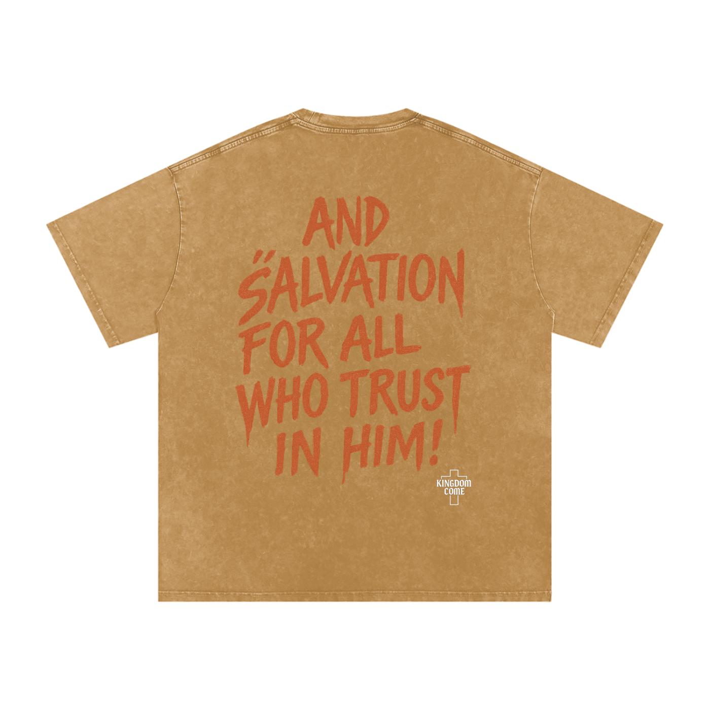 Messiah Justification Wash Oversize T-Shirt
