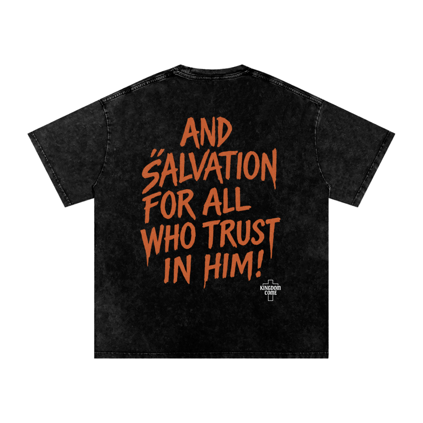 Messiah Justification Wash Oversize T-Shirt