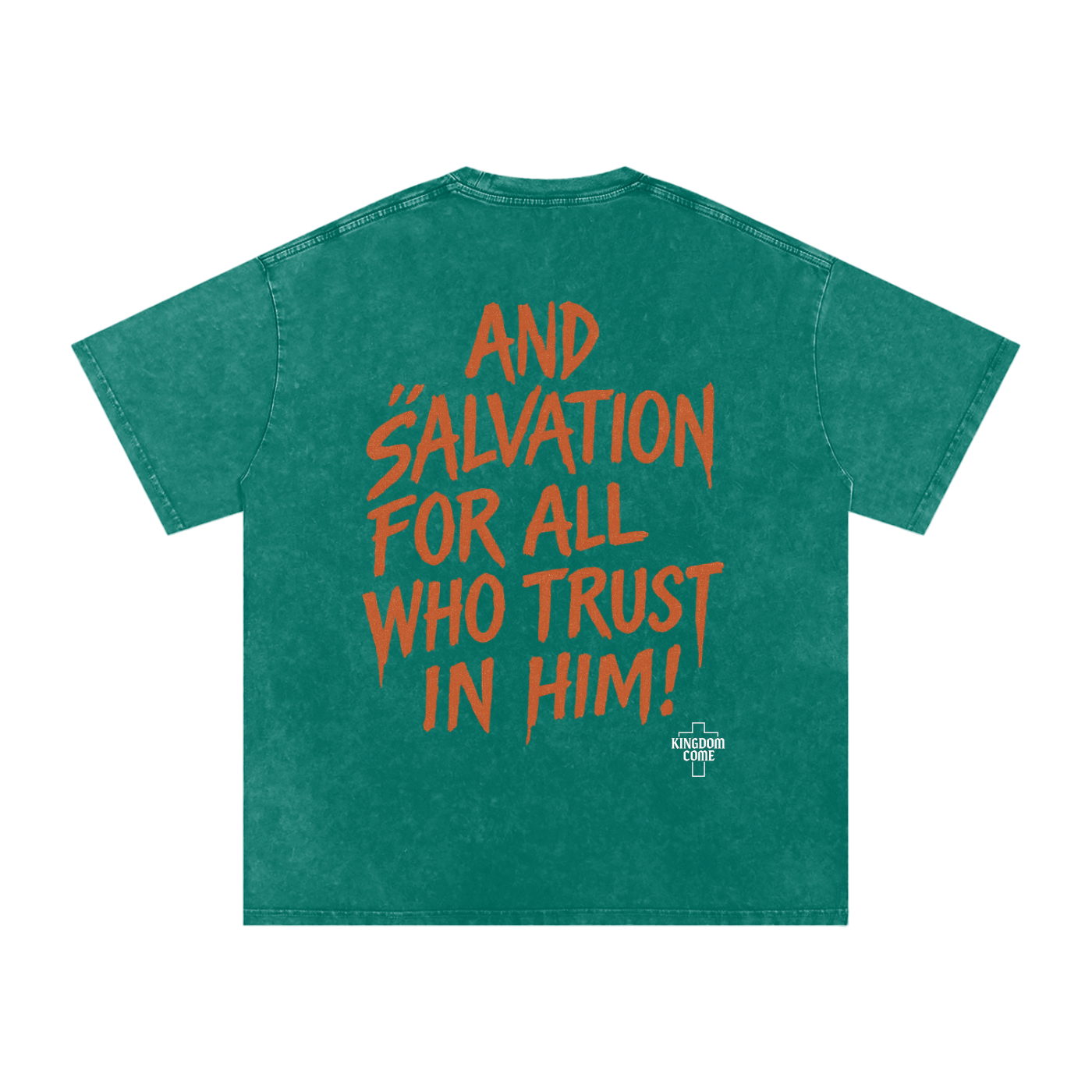 Messiah Justification Wash Oversize T-Shirt