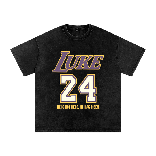 Luke 24 Washed Oversize T-Shirt